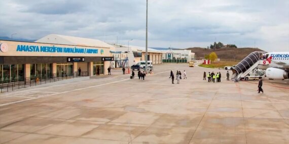 77 thousand passengers used Merzifon Airport for travel services