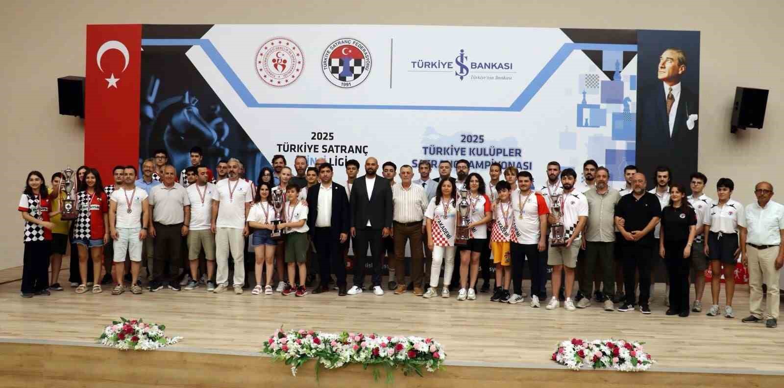 2025 Türkiye Satranç İkinci Ligi'nde şampiyon Fatma Yılmaz Spor Kulübü  İhlas Haber Ajansı