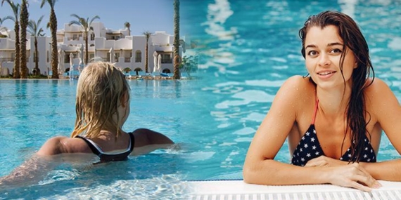 Chlorine in pools damages dyed hair the most don’t let your blonde turn green