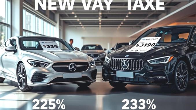 Vehicle Prices Changed with the New Special Consumption Tax Regulation:  Increasing and Decreasing Prices! RayHaber