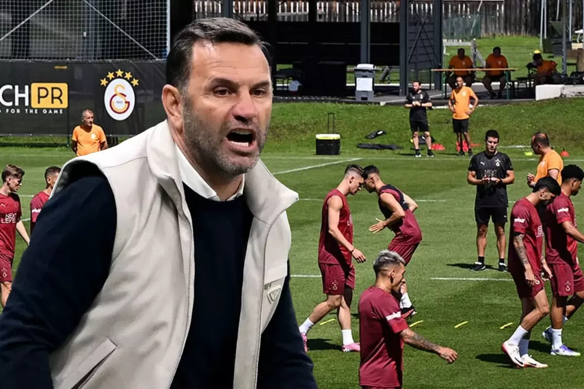 Okan Buruk kalemlerini kırdı! Galatasaray'da temizlik haftası