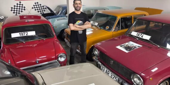 Oktay Dal is on the spotlight with his love for classic cars beyond the racetrack