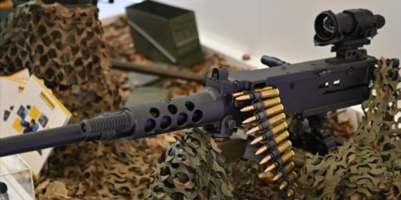 Turkish-engineered heavy gun was introduced at IDEF 2025
