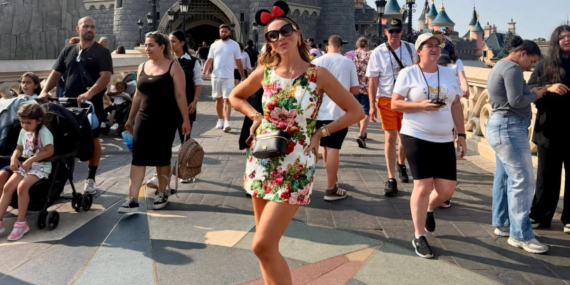 A Day of Laughter and Magic at Disneyland for Hadise