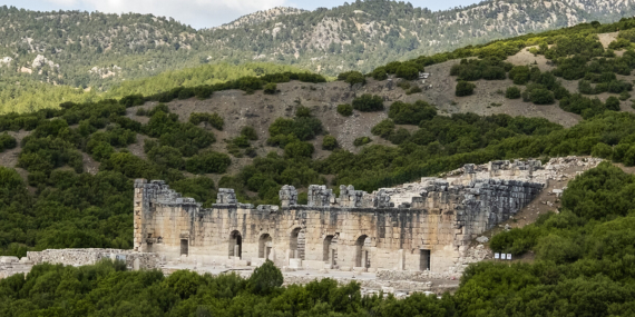 A unique treasure of the world, Kibyra Ancient City