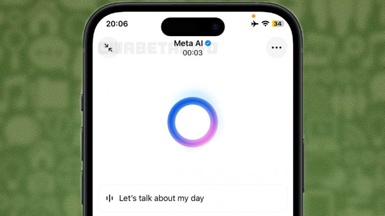 WhatsApp'ın Yapay Zekâ Aracına Sesli Sohbet Geliyor - Webtekno