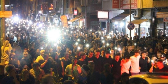 All eyes on Trabzon as thousands rush to the scene