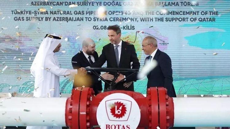 Türkiye, Azerbaycan, Katar ve Suriye'den Türkiye-Suriye Doğal Gaz Boru  Hattına ilişkin ortak açıklama - Son Dakika Flaş Haberler