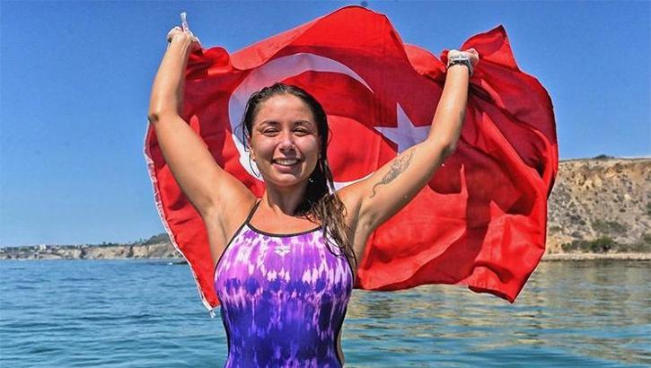 Dünyada sadece 40 kişi başardı! Bengisu Avcı Okyanus Yedilisi'nin  tamamlamak için Japonya'da - Spor Haberleri - Yüzme
