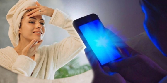 Blue light exposure poses a threat to skin health and may damage DNA
