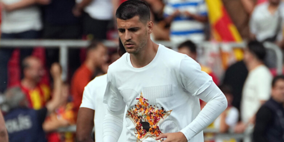 Emotional yet reproachful farewell from Alvaro Morata to Galatasaray