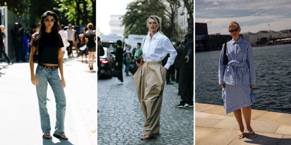 Flip flops become a symbol of effortless luxury and classic design
