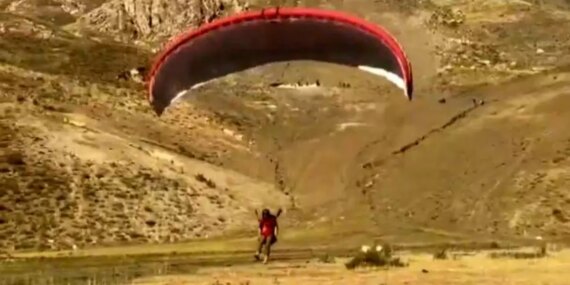 Paragliding lessons commence in Hakkari