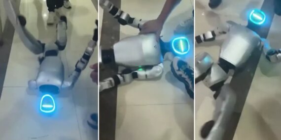 Robot Suffers Panic Attack After Software Glitch