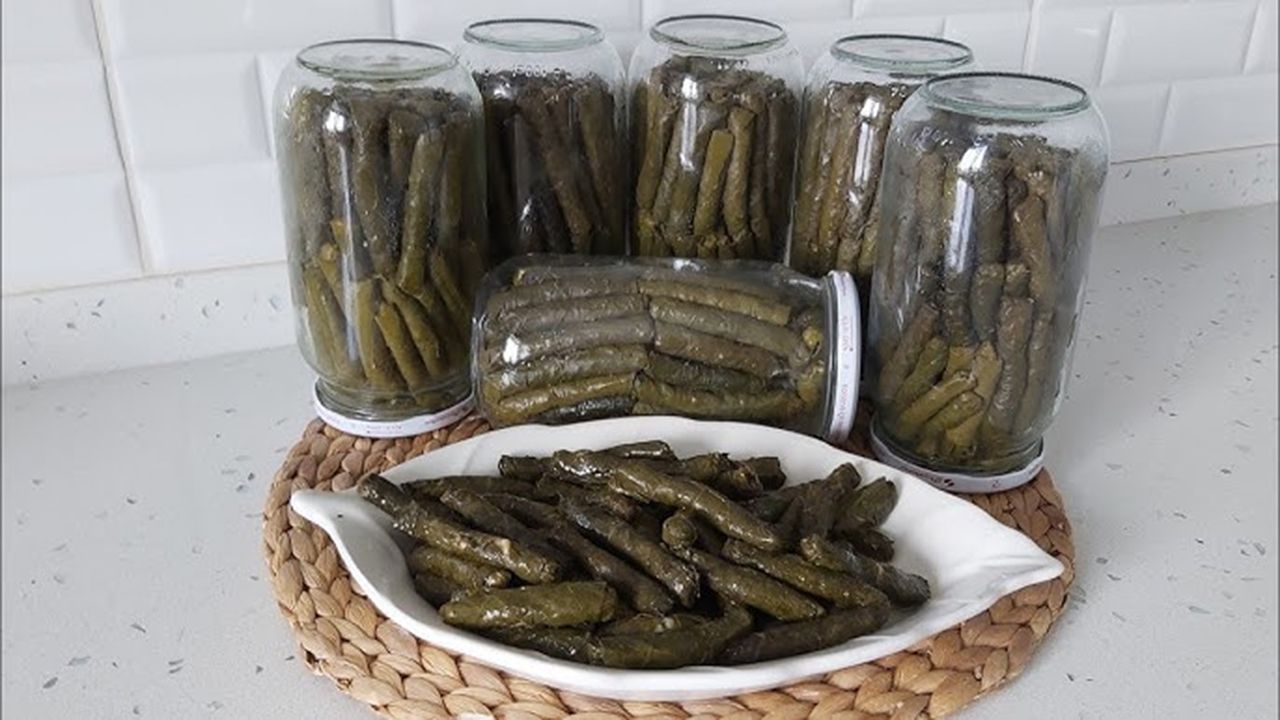 Kavanozda konserve sarma tarifi! Kış hazırlığının yeni gözdesi - Ankara  Haber: Son Dakika Ankara Haberleri | Ticari Hayat