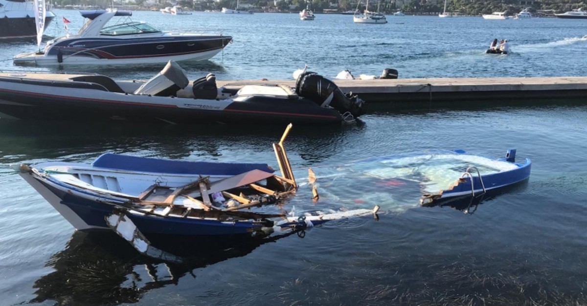 Tabloid reporters narrowly escape death in boat crash in Turkey's Bodrum |  Daily Sabah