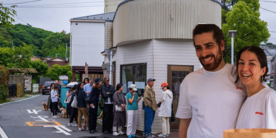 Turkish couples attract crowds with their Pide restaurant in Japan