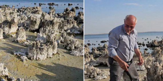 Türkiye’s biggest soda lake faces severe drought challenge