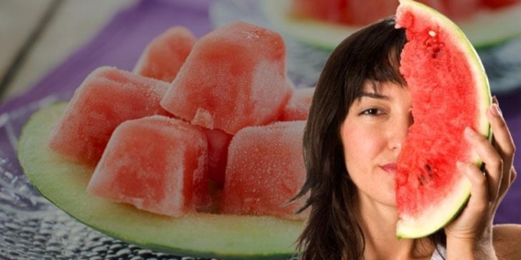 Two-day frozen watermelon trick leaves your skin smooth as marble