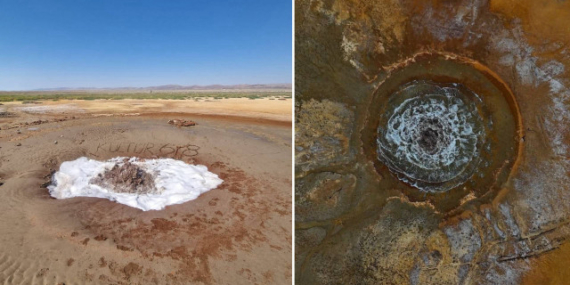Unique in Türkiye A Natural Wonder That Bursts from the Ground and Disappears